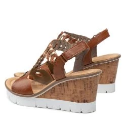 Rieker Γυναίκες Σανδάλια V55H4-24A Καφέ Καφέ -Rieker Εκπτώσεις unnamed file 4706