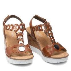 Rieker Γυναίκες Σανδάλια V55H4-24A Καφέ Καφέ -Rieker Εκπτώσεις unnamed file 4708