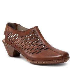 Rieker Γυναίκες Σανδάλια 46775-24 Καφέ Καφέ