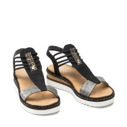 Rieker Γυναίκες Σανδάλια 679L1-90A Μαύρο Μαύρο -Rieker Εκπτώσεις unnamed file 4738