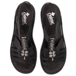 Rieker Γυναίκες Σανδάλια 60806-00 Μαύρο Μαύρο -Rieker Εκπτώσεις unnamed file 4744