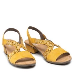 Rieker Γυναίκες Σανδάλια V6216-68 Κίτρινο Κίτρινο -Rieker Εκπτώσεις unnamed file 4761