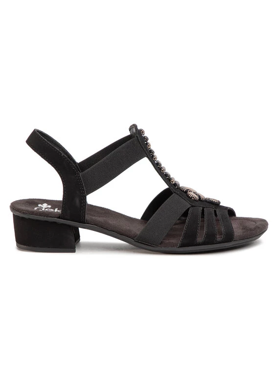 Rieker Γυναίκες Σανδάλια V6206-00 Μαύρο Μαύρο 4 Rieker Γυναίκες Σανδάλια V6206-00 Μαύρο Μαύρο - Image 2