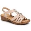 Rieker Γυναίκες Σανδάλια 60855-31 Μπεζ Μπεζ -Rieker Εκπτώσεις unnamed file 4805