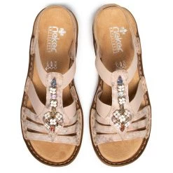 Rieker Γυναίκες Σανδάλια 60855-31 Μπεζ Μπεζ -Rieker Εκπτώσεις unnamed file 4809