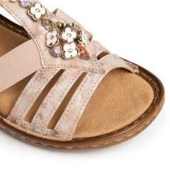 Rieker Γυναίκες Σανδάλια 60855-31 Μπεζ Μπεζ -Rieker Εκπτώσεις unnamed file 4810