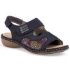 Rieker Γυναίκες Σανδάλια 65989-14 Σκούρο μπλε Σκούρο μπλε -Rieker Εκπτώσεις unnamed file 4817