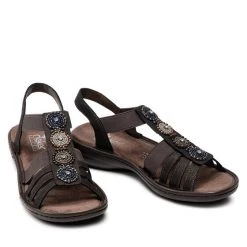 Rieker Γυναίκες Σανδάλια 608G9-45 Γκρι Γκρι -Rieker Εκπτώσεις unnamed file 4827