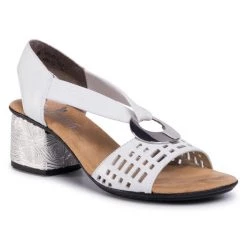 Rieker Γυναίκες Σανδάλια 64675-80 Λευκό Λευκό