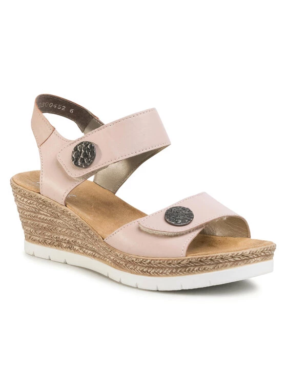 Rieker Γυναίκες Σανδάλια 619B9-31 Ροζ Ροζ 3 Rieker Γυναίκες Σανδάλια 619B9-31 Ροζ Ροζ
