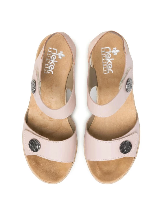 Rieker Γυναίκες Σανδάλια 619B9-31 Ροζ Ροζ 7 Rieker Γυναίκες Σανδάλια 619B9-31 Ροζ Ροζ - Image 5