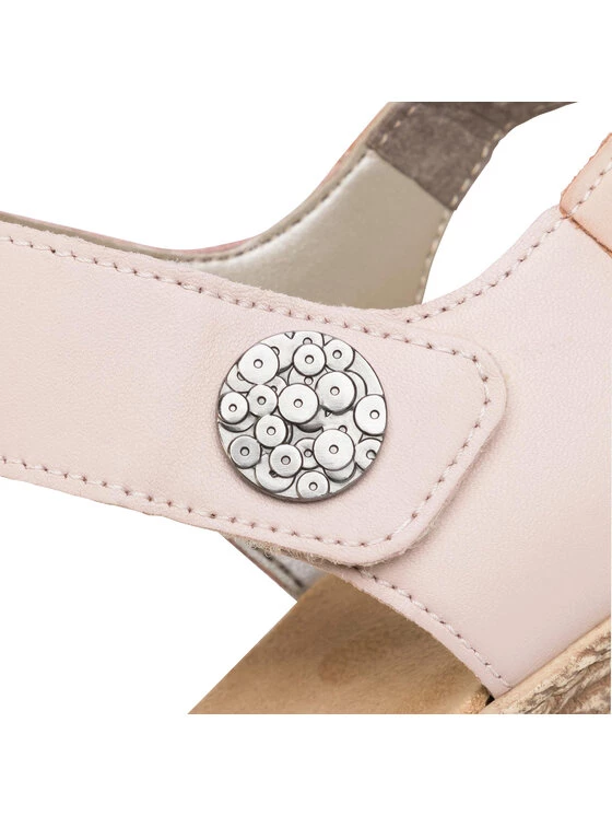 Rieker Γυναίκες Σανδάλια 619B9-31 Ροζ Ροζ 8 Rieker Γυναίκες Σανδάλια 619B9-31 Ροζ Ροζ - Image 6