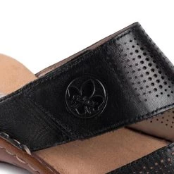 Rieker Γυναίκες Παντόφλες 60812-00 Μαύρο Μαύρο -Rieker Εκπτώσεις unnamed file 4858