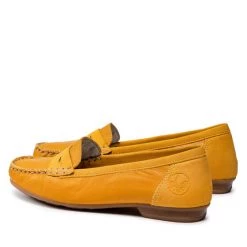 Rieker Γυναίκες Κλειστά Παπούτσια Μοκασίνια 40054-68 Κίτρινο Κίτρινο -Rieker Εκπτώσεις unnamed file 4867
