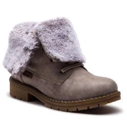 Rieker Γυναίκες Biker Μποτάκια Ορειβατικά παπούτσια Y9122-42 Γκρι Γκρι