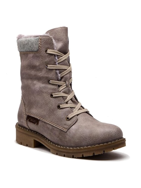 Rieker Γυναίκες Biker Μποτάκια Ορειβατικά παπούτσια Y9122-42 Γκρι Γκρι 4 Rieker Γυναίκες Biker Μποτάκια Ορειβατικά παπούτσια Y9122-42 Γκρι Γκρι - Image 3