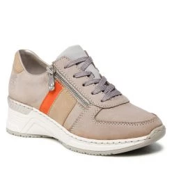 Rieker Γυναίκες Αθλητικά N4321-40 Μπεζ Μπεζ