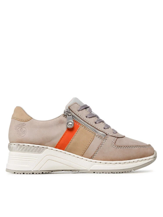 Rieker Γυναίκες Αθλητικά N4321-40 Μπεζ Μπεζ 4 Rieker Γυναίκες Αθλητικά N4321-40 Μπεζ Μπεζ - Image 2