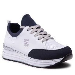 Rieker Γυναίκες Αθλητικά N6973-80 Λευκό Λευκό