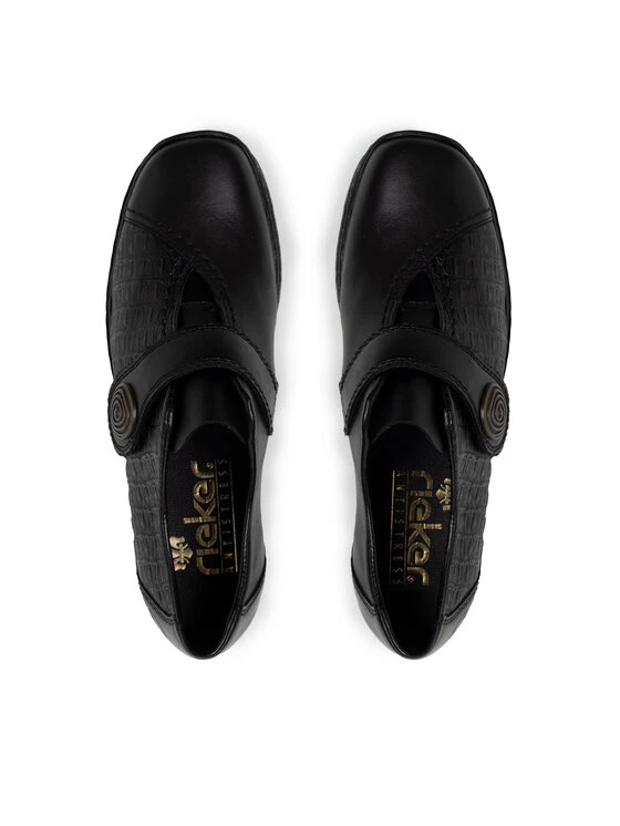 Rieker Γυναίκες Κλειστά Παπούτσια Κλειστά παπούτσια 58370-00 Μαύρο Μαύρο 8 Rieker Γυναίκες Κλειστά Παπούτσια Κλειστά παπούτσια 58370-00 Μαύρο Μαύρο - Image 6