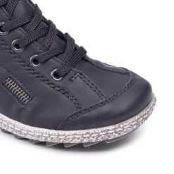 Rieker Γυναίκες Biker Μποτάκια Μποτάκια L7543-00 Μαύρο Μαύρο -Rieker Εκπτώσεις unnamed file 653