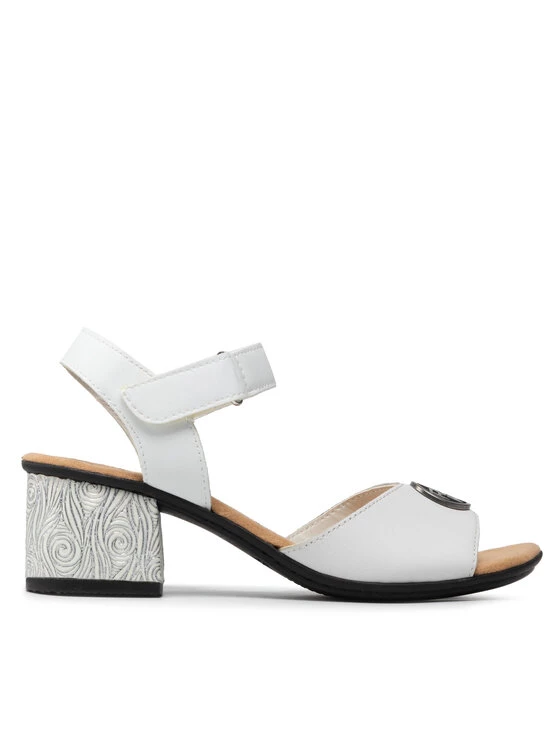 Rieker Γυναίκες Σανδάλια 64682-80 Λευκό Λευκό 4 Rieker Γυναίκες Σανδάλια 64682-80 Λευκό Λευκό - Image 2