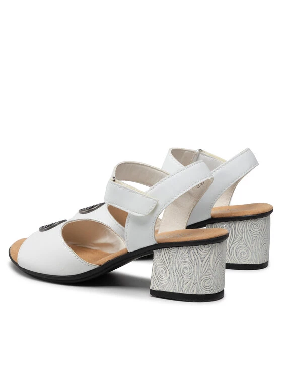 Rieker Γυναίκες Σανδάλια 64682-80 Λευκό Λευκό 5 Rieker Γυναίκες Σανδάλια 64682-80 Λευκό Λευκό - Image 3