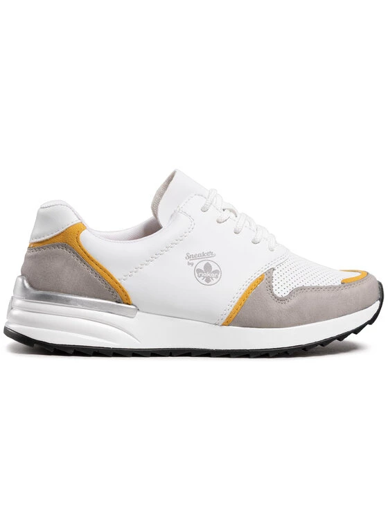 Rieker Γυναίκες Κλειστά Παπούτσια Αθλητικά N8003-40 Λευκό Λευκό 4 Rieker Γυναίκες Κλειστά Παπούτσια Αθλητικά N8003-40 Λευκό Λευκό - Image 2