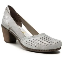 Rieker Γυναίκες Γοβάκια Κλειστά παπούτσια 40987-90 Ασημί Ασημί