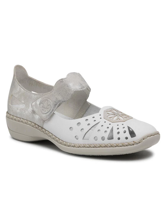 Rieker Γυναίκες Κλειστά Παπούτσια Κλειστά παπούτσια 41368-80 Λευκό Λευκό 3 Rieker Γυναίκες Κλειστά Παπούτσια Κλειστά παπούτσια 41368-80 Λευκό Λευκό