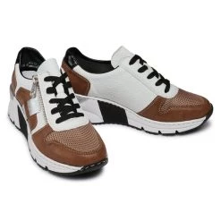 Rieker Γυναίκες Κλειστά Παπούτσια Αθλητικά N6312-65 Καφέ Καφέ -Rieker Εκπτώσεις unnamed file 856