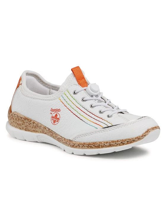 Rieker Γυναίκες Κλειστά Παπούτσια Κλειστά παπούτσια N42T0-81 Λευκό Λευκό 3 Rieker Γυναίκες Κλειστά Παπούτσια Κλειστά παπούτσια N42T0-81 Λευκό Λευκό