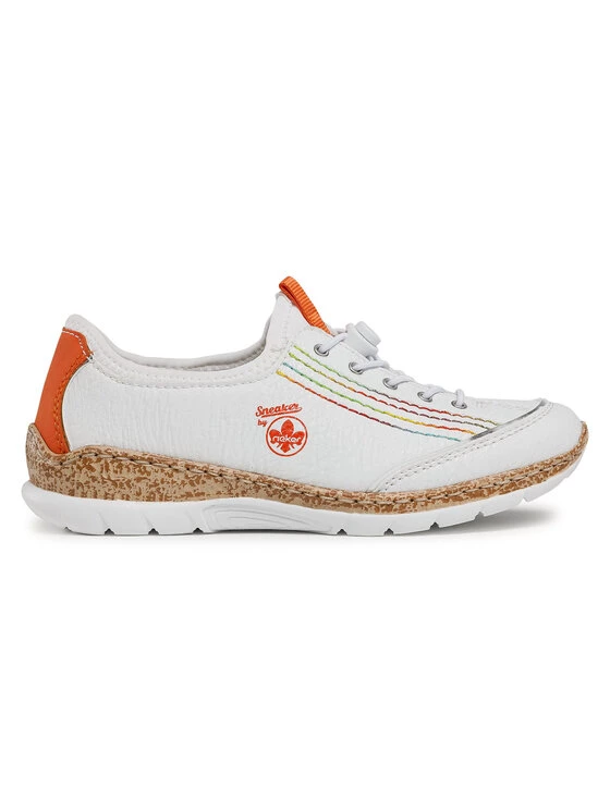 Rieker Γυναίκες Κλειστά Παπούτσια Κλειστά παπούτσια N42T0-81 Λευκό Λευκό 4 Rieker Γυναίκες Κλειστά Παπούτσια Κλειστά παπούτσια N42T0-81 Λευκό Λευκό - Image 2