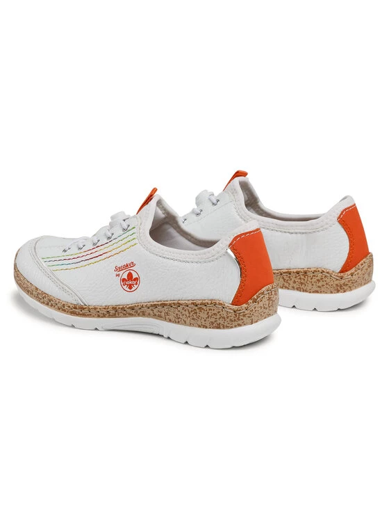 Rieker Γυναίκες Κλειστά Παπούτσια Κλειστά παπούτσια N42T0-81 Λευκό Λευκό 5 Rieker Γυναίκες Κλειστά Παπούτσια Κλειστά παπούτσια N42T0-81 Λευκό Λευκό - Image 3