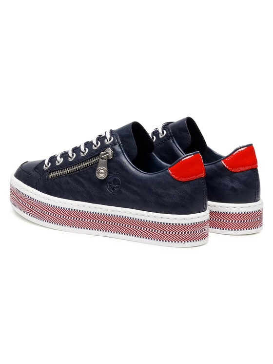 Rieker Γυναίκες Κλειστά Παπούτσια Αθλητικά L89C1-14 Σκούρο μπλε Σκούρο μπλε 5 Rieker Γυναίκες Κλειστά Παπούτσια Αθλητικά L89C1-14 Σκούρο μπλε Σκούρο μπλε - Image 3