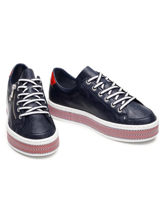 Rieker Γυναίκες Κλειστά Παπούτσια Αθλητικά L89C1-14 Σκούρο μπλε Σκούρο μπλε 7 Rieker Γυναίκες Κλειστά Παπούτσια Αθλητικά L89C1-14 Σκούρο μπλε Σκούρο μπλε - Image 5