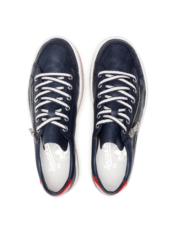 Rieker Γυναίκες Κλειστά Παπούτσια Αθλητικά L89C1-14 Σκούρο μπλε Σκούρο μπλε 8 Rieker Γυναίκες Κλειστά Παπούτσια Αθλητικά L89C1-14 Σκούρο μπλε Σκούρο μπλε - Image 6