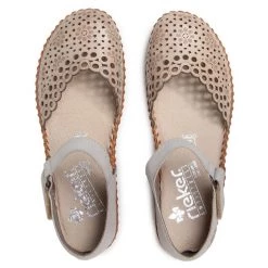 Rieker Γυναίκες Κλειστά Παπούτσια Κλειστά παπούτσια M1656-62 Μπεζ Μπεζ -Rieker Εκπτώσεις unnamed file 965