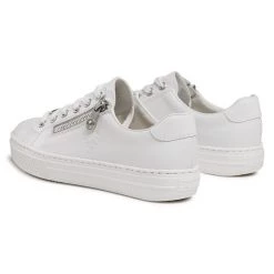 Rieker Γυναίκες Κλειστά Παπούτσια Αθλητικά L59L1-80 Λευκό Λευκό -Rieker Εκπτώσεις unnamed file 986