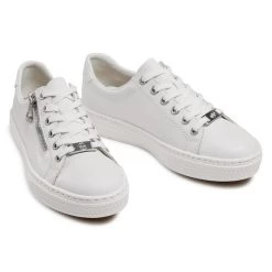 Rieker Γυναίκες Κλειστά Παπούτσια Αθλητικά L59L1-80 Λευκό Λευκό -Rieker Εκπτώσεις unnamed file 988