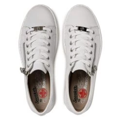 Rieker Γυναίκες Κλειστά Παπούτσια Αθλητικά L59L1-80 Λευκό Λευκό -Rieker Εκπτώσεις unnamed file 989