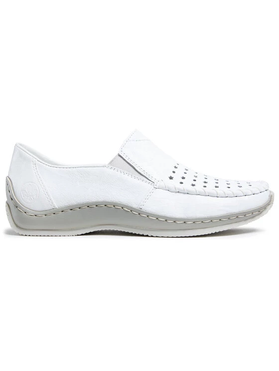 Rieker Γυναίκες Κλειστά Παπούτσια Κλειστά παπούτσια L1765-80 Λευκό Λευκό 4 Rieker Γυναίκες Κλειστά Παπούτσια Κλειστά παπούτσια L1765-80 Λευκό Λευκό - Image 2